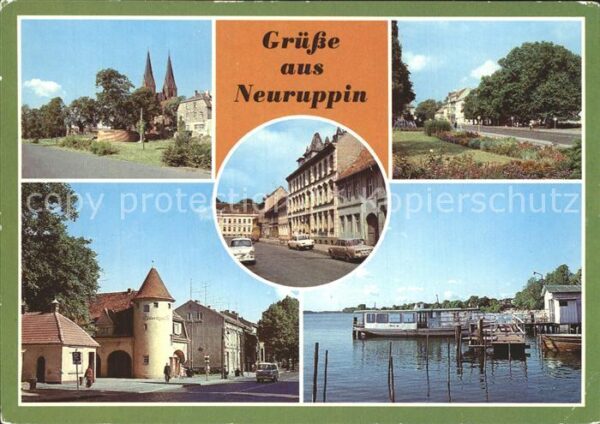 Neuruppin Klosterkirche Karl Marx Strasse Bootsve