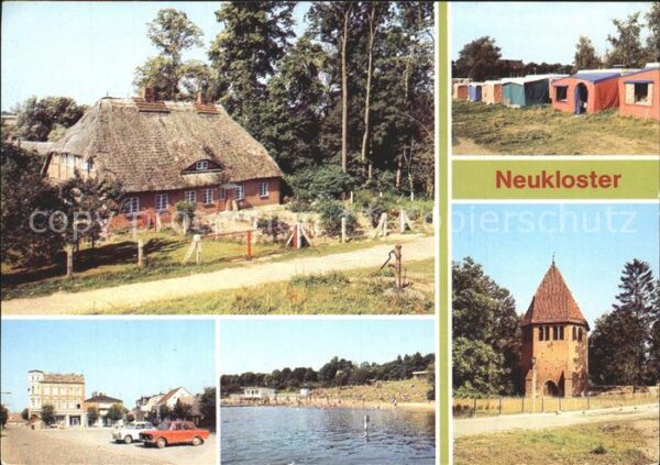 Neukloster Mecklenburg Fischerhaus Campingplatz Am See Markt G