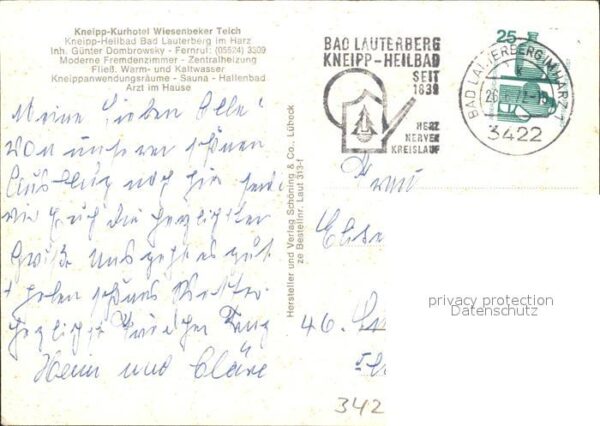 Bad Lauterberg Kneipp Kurhotel Weisenbecker Teich – Bild 2