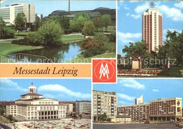 Leipzig Interhotel Stadt Leipzig Wohnhochhaus W