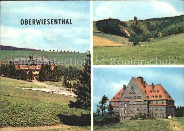 Oberwiesenthal Erzgebirge Ferienheim Aktivist Schanzen Höhensanat