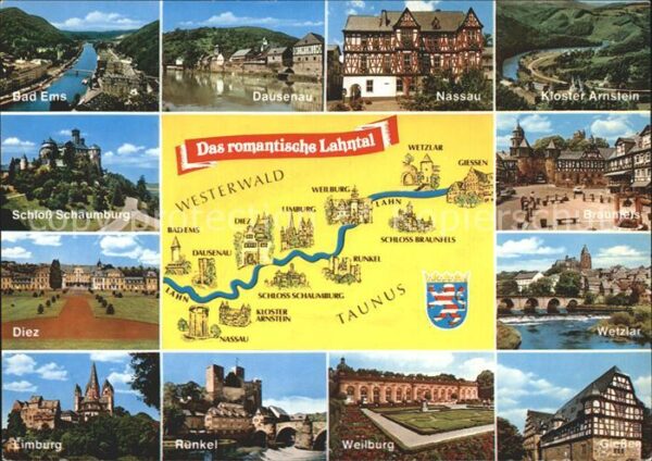 Bad Ems Dausenau Nassau Kloster Arnstein Wetzla