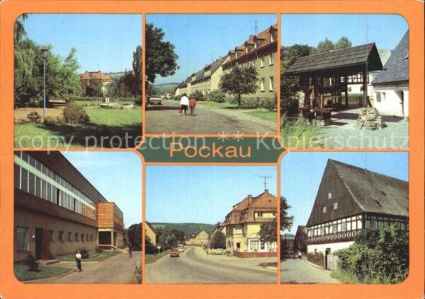 Pockau Kurpark Max Roscher Amtstischlerei Erns