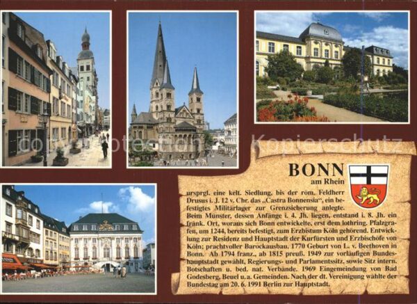 Bonn Rhein Beethovenhaus Münster Poppelsdorfer Sch