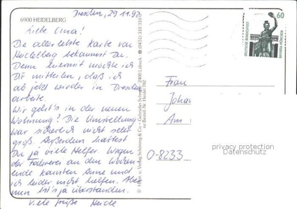 Heidelberg Neckar Stadtansicht – Bild 2