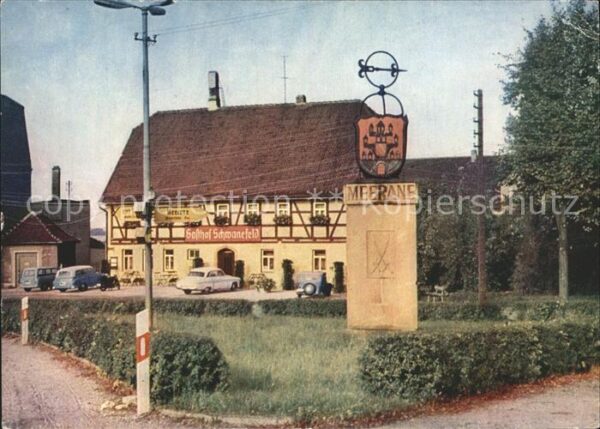 Meerane Ausflugs-Gaststätte Gasthof Schwanefeld