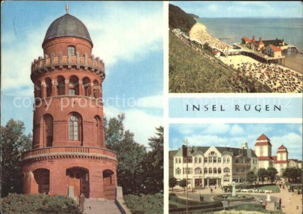 Ruegen Bergen- Ernst-Moritz-Arndt-Turm Binz- P