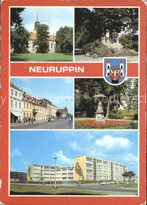 Neuruppin Kirchplatz Pfarrkirche Tempelgarten