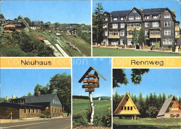 Neuhaus Rennweg Jugendschanzenanlagen im Gründle Rennst