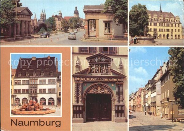 Naumburg Saale Salztor Rathaus Wilhelm-Pieck-Platz Hol