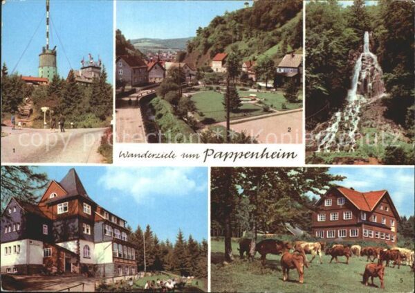 Pappenheim Thueringen Grosser Inselsberg Platz der DSF Spießb