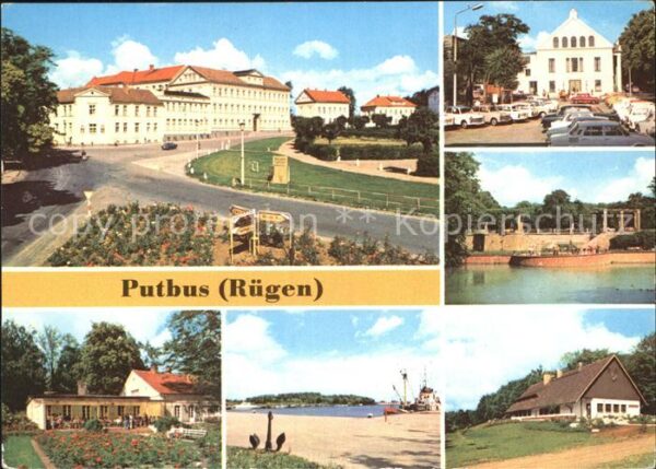 Putbus Ruegen Ernst-Thälmann-Platz Theater HOG-Jägerh