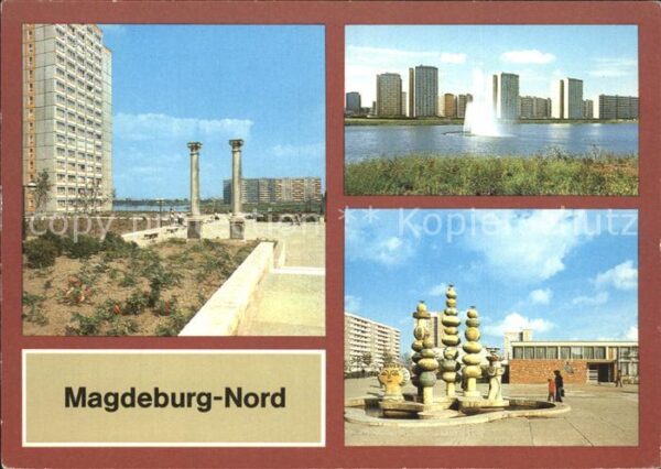 Magdeburg Markowskiplatz Neustädter See Märchenbr
