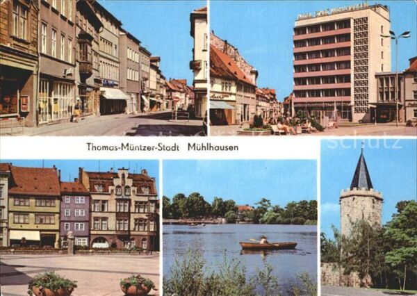 Muehlhausen Thueringen Steinweg Hotel Stadt Mühlhausen Karl-Ma