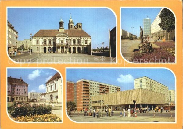 Magdeburg Rathaus Karl-Marx-Strasse Haus der Lehr