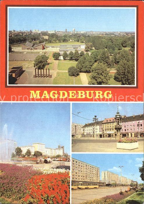 Magdeburg Wilhelm Pieck Allee Alter Markt Karl Ma