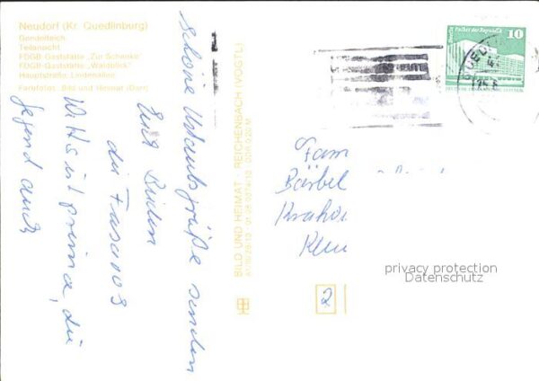 Neudorf Quedlinburg Gondelteich Teilansicht Gaststätten Zur – Bild 2