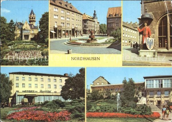 Nordhausen Thueringen Meyenburgmuseu Lutherplatz Roland Hotel