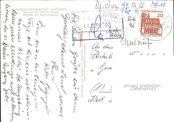 Schoenau Berchtesgaden Kurheim Hochwald mit Unterstieg – Bild 2