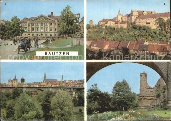 Bautzen Stadttheater Ortenburg Friedensbrücke A