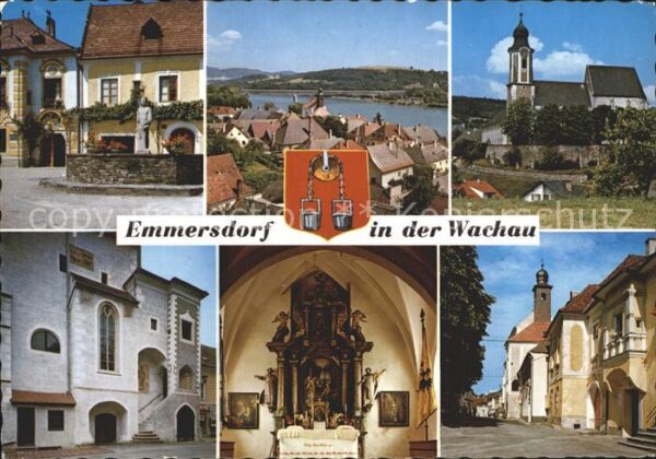 Emmersdorf Wachau Donaubrücke Kapellenbaum Hauptplatz