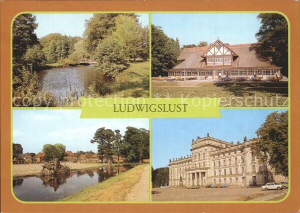 Ludwigslust Im Schlosspark Gaststätte Schweizer Hau