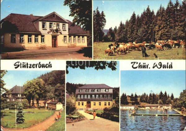 Stuetzerbach Gasthaus Auerhahn Kuherde Kurpark Schwi
