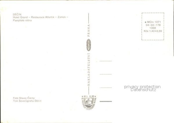 Decin Boehmen Grand Hotel Rastaurant Atlantik Zamek – Bild 2