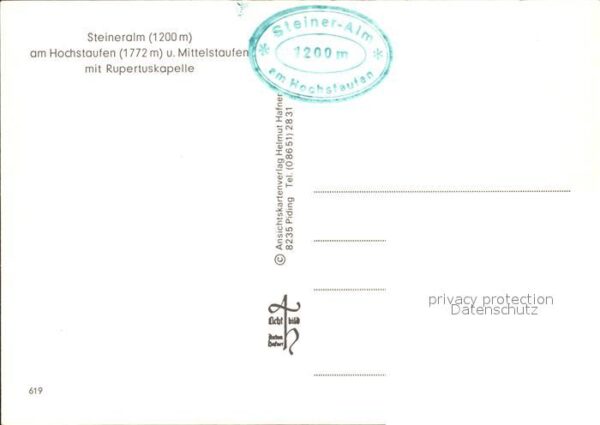 Piding Steineralm Hochstaufen Mittelstaufen – Bild 2