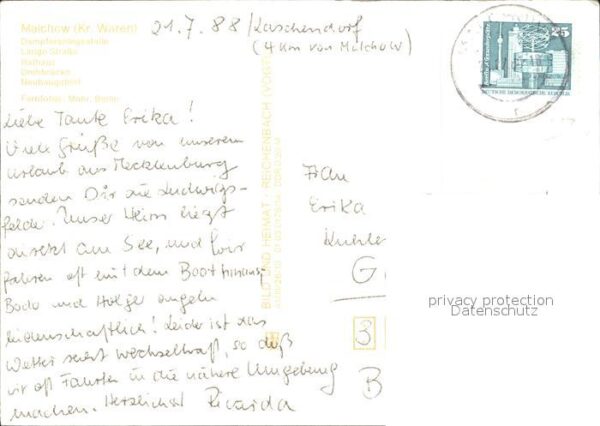 Malchow Dampferanlegestelle Lange Strasse Ratha – Bild 2