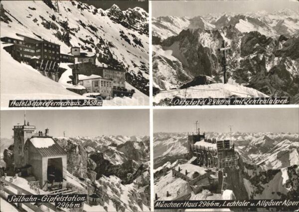 Zugspitze Hotel Schneefernerhaus Zentralalpen Mün