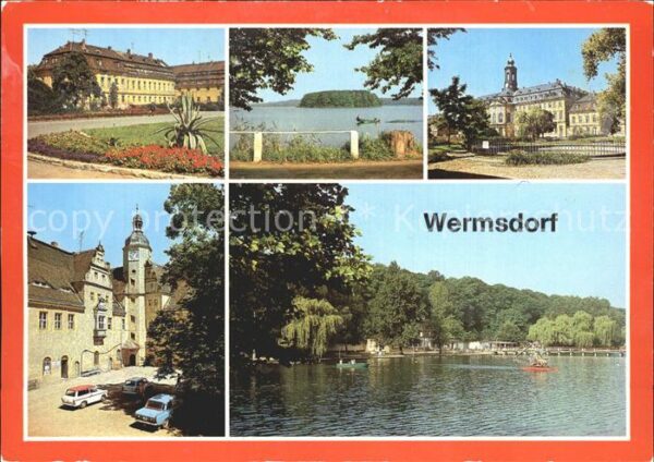 Wermsdorf Schloss Hubertusburg Horstsee Altes Jag