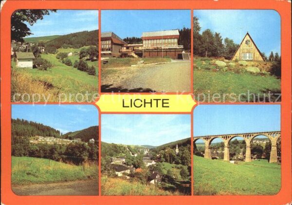 Lichte Konsum Gaststätte Bergterrasse Viadukt