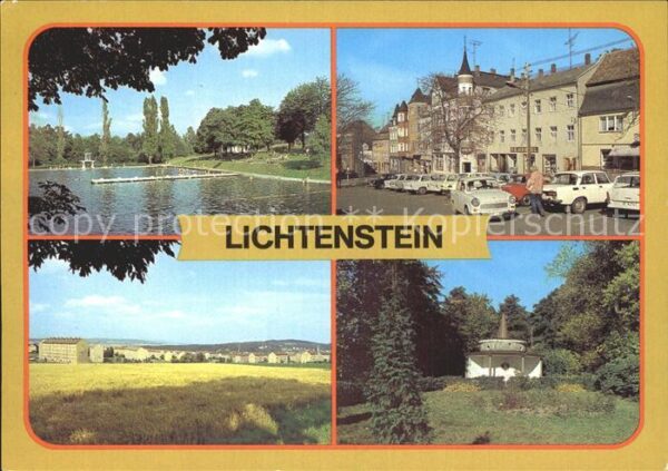 Lichtenstein Hohenstein-Ernstthal Bad Markt Stadtpark