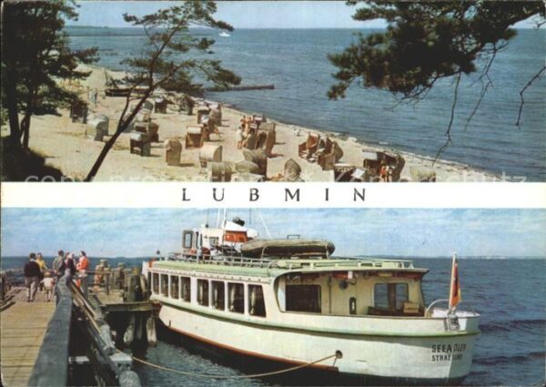 Lubmin Ostseebad Schiff Seeadler Stralsund Strand