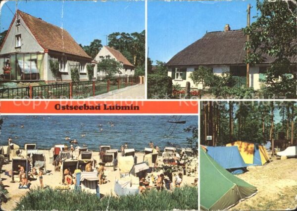 Lubmin Ostseebad Freester Strasse Schilfhaus Strand Zelt