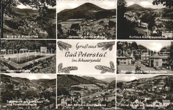 Bad Peterstal-Griesbach Oberskopf Kurhaus Bad-Freyersbach Wasse