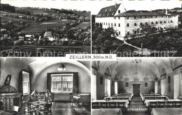 Zeillern Erholungsheim Speiseraum Aufenthaltsrau