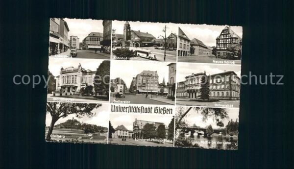 Giessen Lahn Landgraf-Philipp-Platz Neues Schloss Un