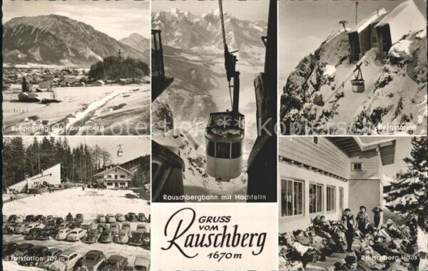Ruhpolding Rauschberg Seilbahn Hochfelln