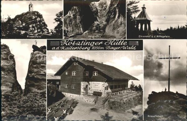 Koetztinger Huette Kaitersberg Riedelstein Ehrenmal Mittag
