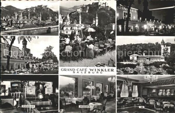 Salzburg Oesterreich Grand-Cafe Winkler