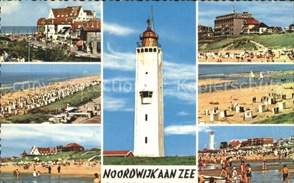 Noordwijk aan Zee  Leuchtturm Strand