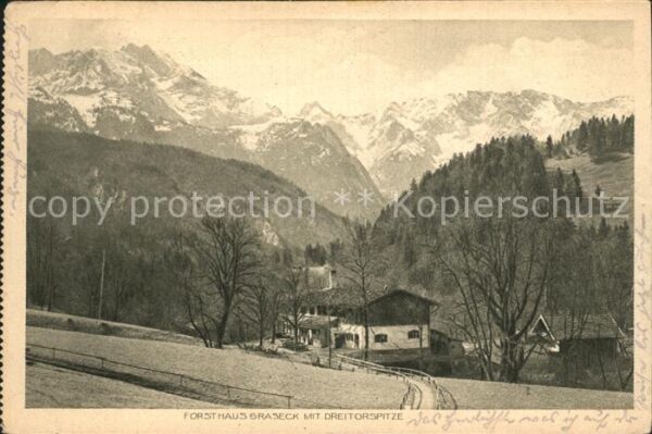 Garmisch-Partenkirchen Forsthaus Graseck Dreitorspitze