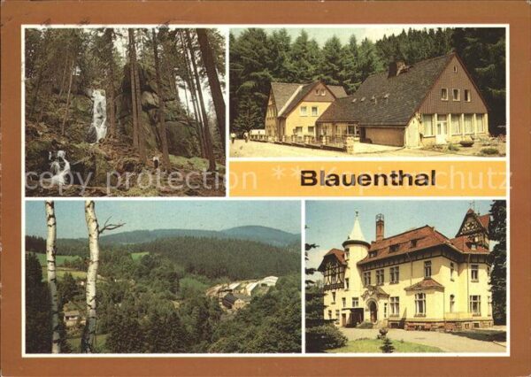 Blauenthal Erzgebirge Wasserfall Ferienheim Haus Zimmersacher