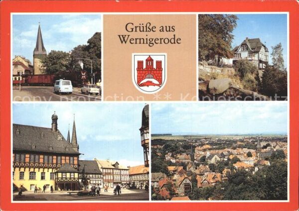 Wernigerode Harz Harzquerbahn Westerntor Markt Ferienhei