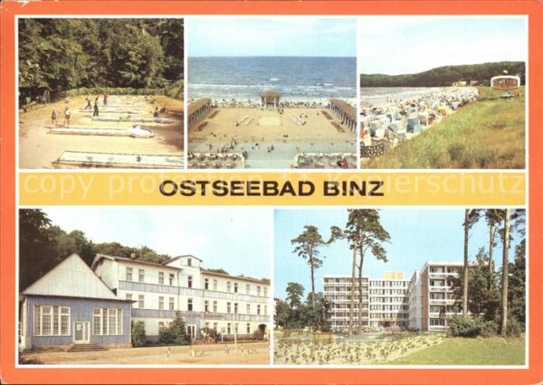 Binz Ruegen Minigolfanlage Konzertplatz Erholungshe