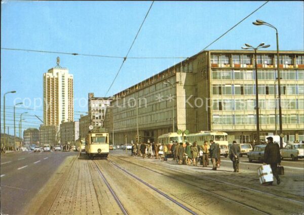 Leipzig Hauptpostamt Karl-Marx-Platz