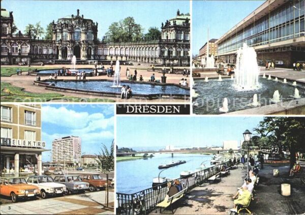 Dresden Zwinger Kulturpalast Pirnaischen Platz
