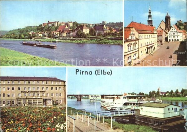 Pirna Markt Rathaus Hotel Schwarzer Adler